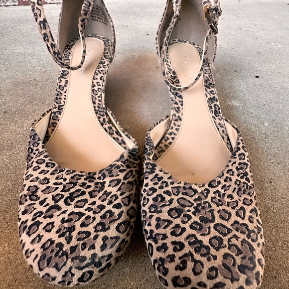 REACTION KENNETH COLE Leopard Print Mary Jane Style Sandals - New - Picture 1 of 13